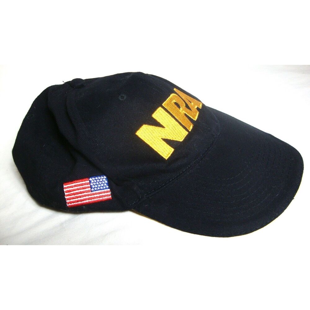 NRA Trucker Cap USA Flag National Rifle Association American Adult Baseball Cap